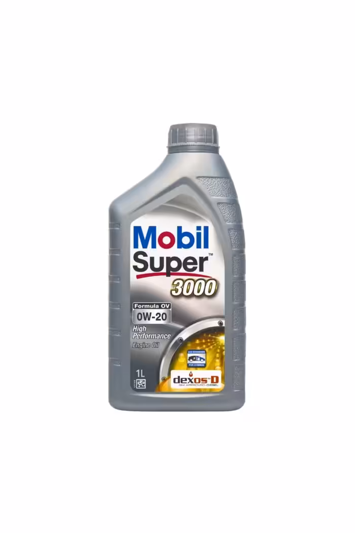 روغن و مکمل موتور سوپر 3000 F OV 0W 20 مصنوعی کامل 1 LT 2 میلادی Mobil