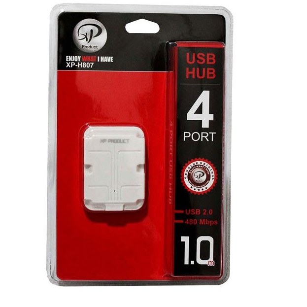 هاب USB 20 چهار پورت XP Product مدل H807 سفید