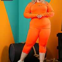 ست بلوز و شلوارک سایز بزرگ 3132