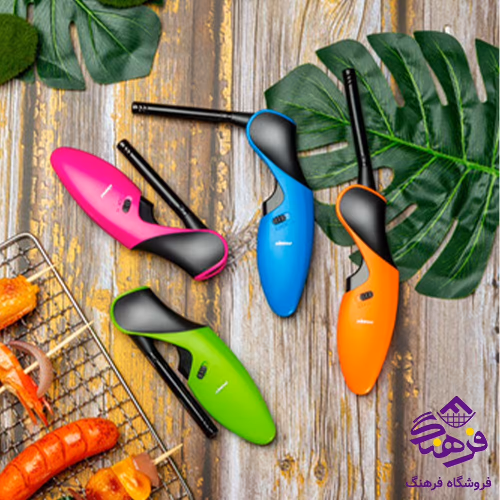 فندک تاشو طلایی نقره ای