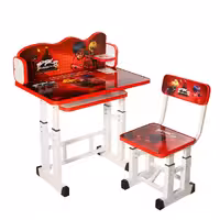 میز تحریر کودک مدل دختر کفش دوزکی با تغییر ارتفاع