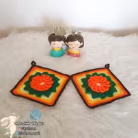 دستگیره گل برجسته