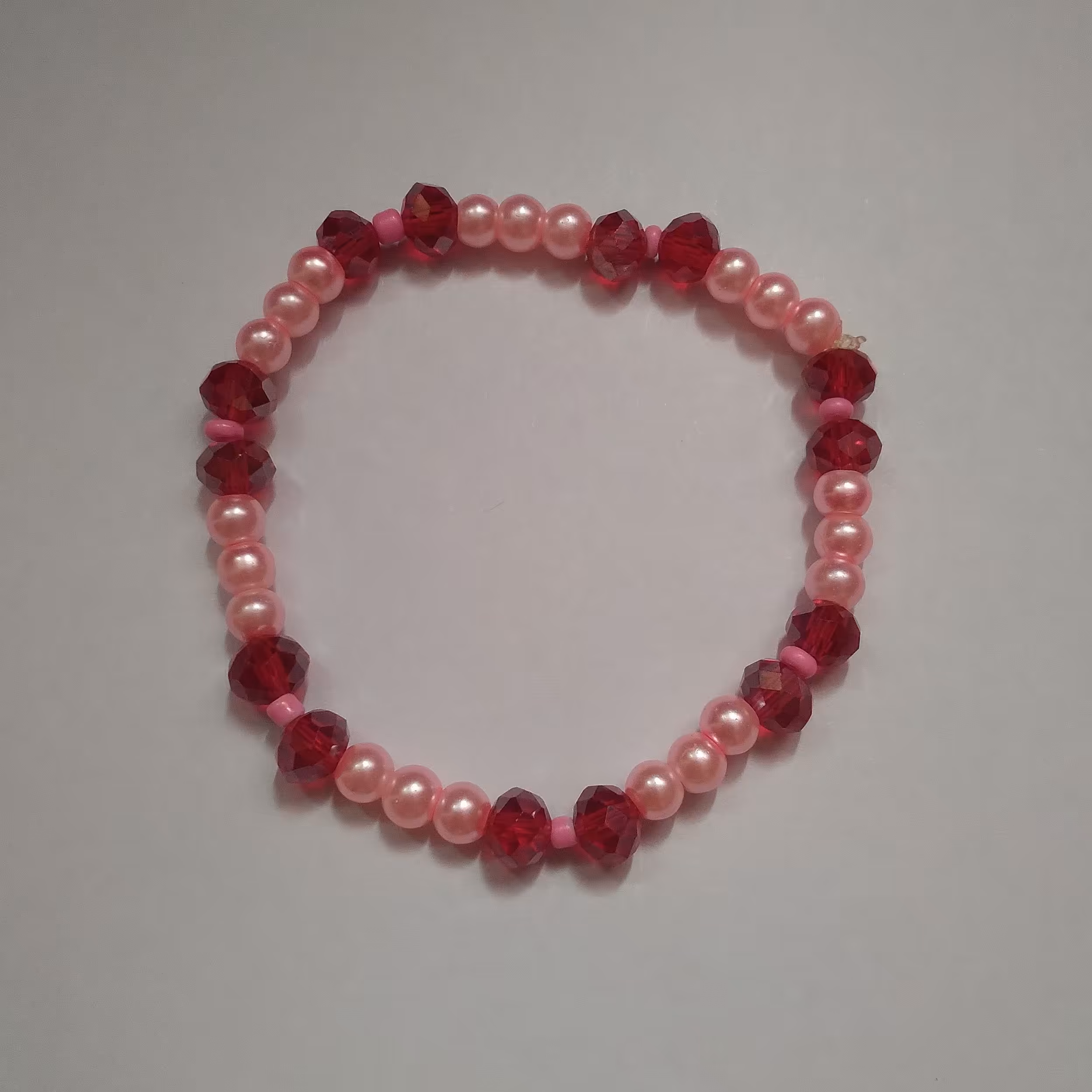 دستبند مروارید و کریستالی کشی