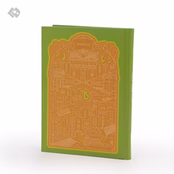 دفتر یادداشت مدل Golden City کد 911 برند همیشه نوت