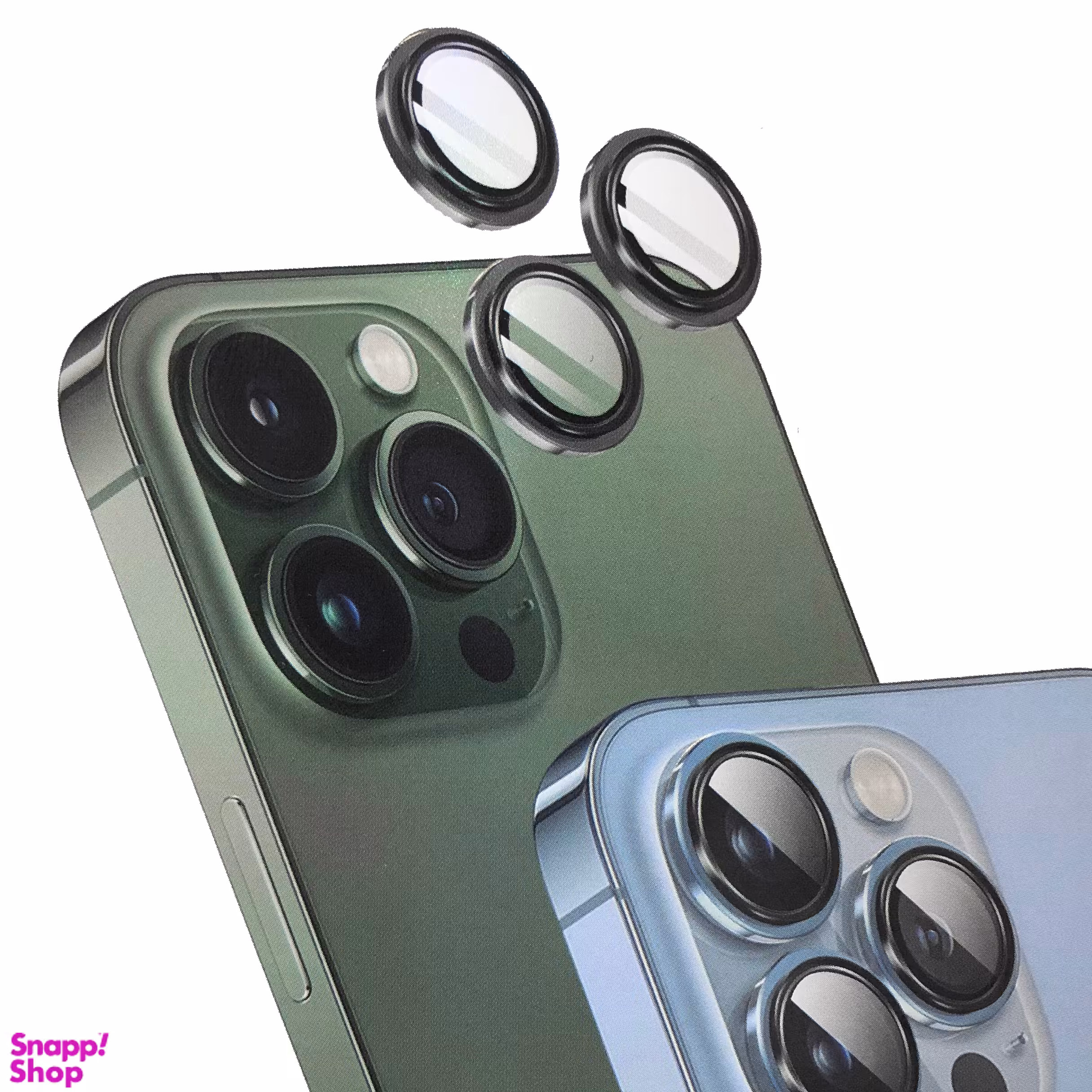 محافظ لنز آیفون 13Pro/13ProMax گرین (Green) مدل Lion Camera Lens HD Plus