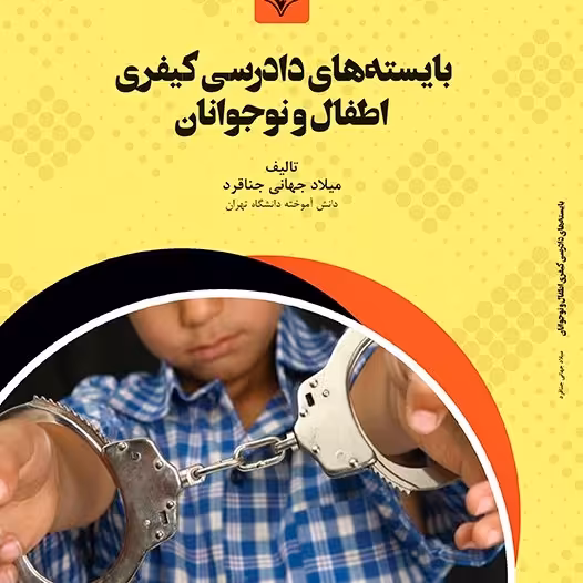 کتاب بایسته ها ی دادرسی کیفری اطفال - مولف - میلاد جهانی جناقرد