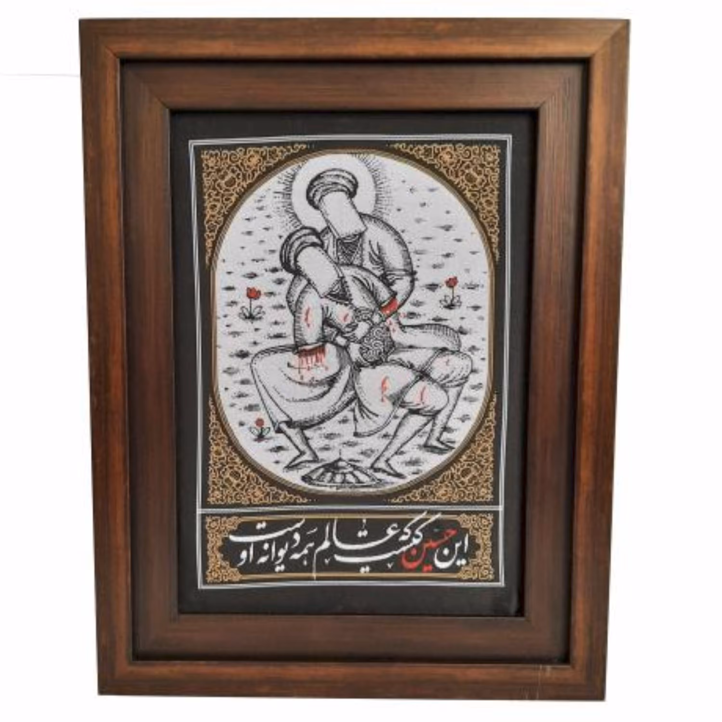 009292-تابلو نقاشی مدل علقمه کد 101064