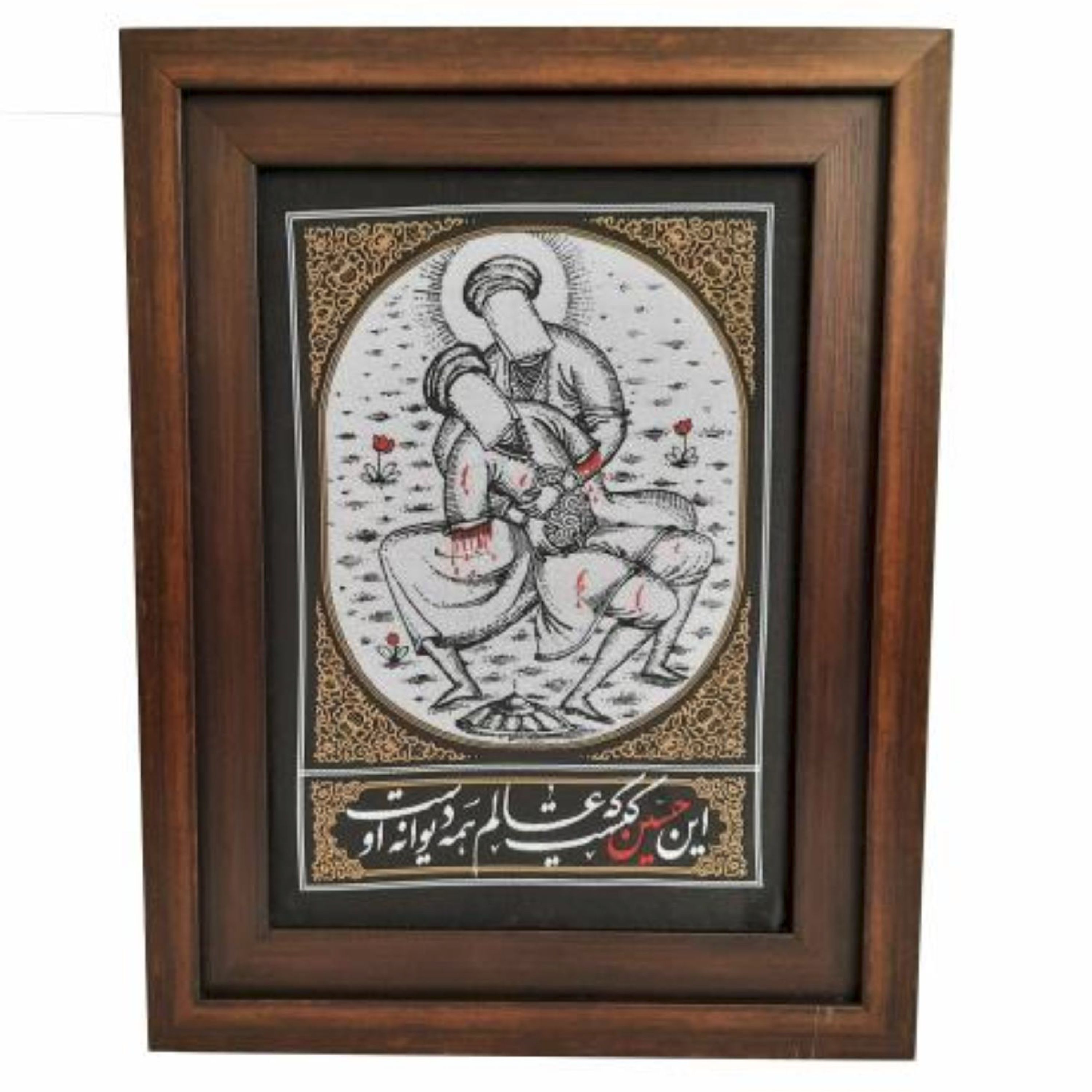 009292-تابلو نقاشی مدل علقمه کد 101064