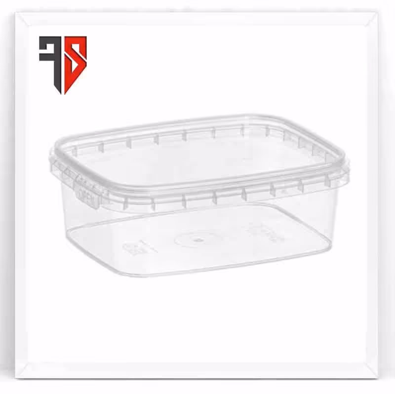 ظرف یکبار مصرف مایکروویوی 240 طب با درب (300عددی) - مرکز فروش ملزومات کافه رستوران فرزان