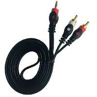 کابل AUX یک به دو RCA سی نت با طول 15 متر