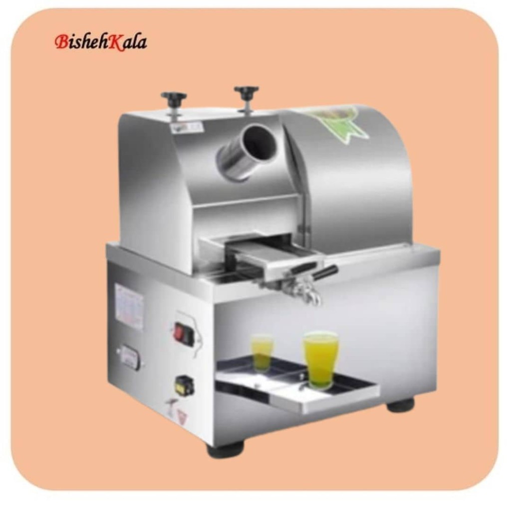 دستگاه نیشکر آبگیر تمام استیل خانگی مدل MC350