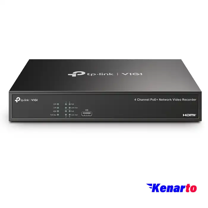 ضبط کننده ویدیویی تی پی-لینک مدل VIGI NVR1004H-4P
