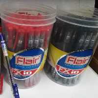 پک 50 عددی خودکار مشکی فلایر با تکنو لوژی سوئیسی