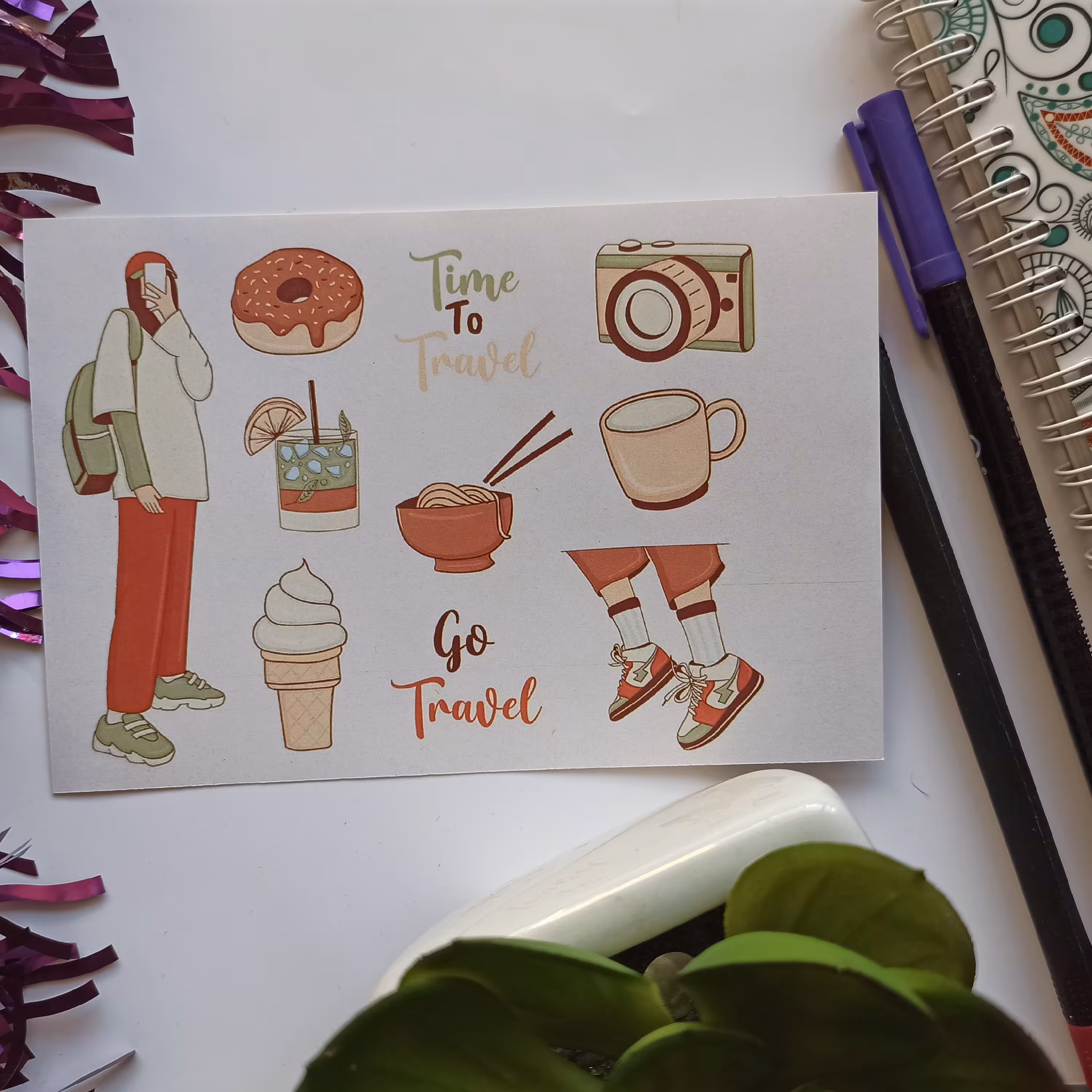 استیکر فانتزی 8