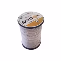 سیم گلسازی باروک مدل روکش دار سایز 7 (رنگ سفید)
