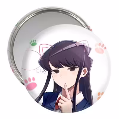 آینه جیبی خندالو مدل انیمه کومی سان کد 16088