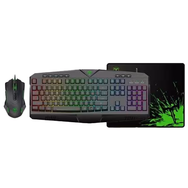 کیبورد و موس و موس پد گیمینگ تی دگر مدل T-Dagger Bundle T-TGS006