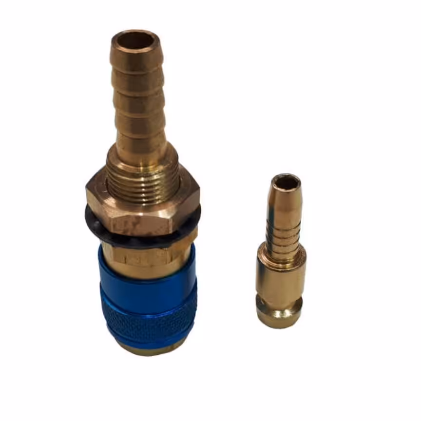 اتصال کوییک فیتینگ مدل BLUE به همراه سر شلنگی