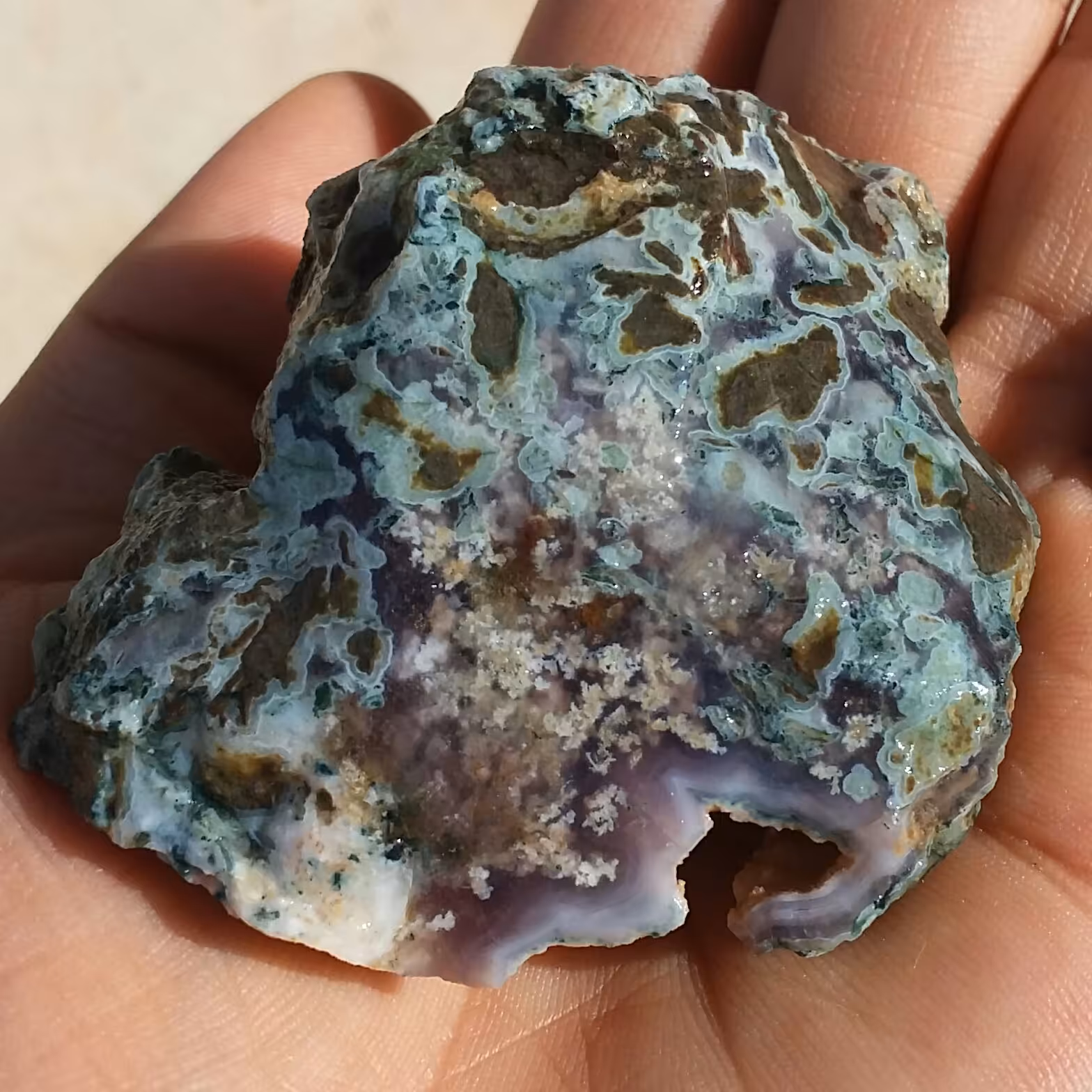 سنگ راف عقیق شجر شکوفه 7رنگ زمینه سوسنی دیدنی محشر 100 در 100 طبیعی شاهکار خلقت
تابلو نقاشی طبیعی تصویر از 3 طرف نمونه