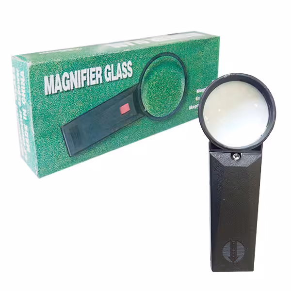 ذره بین چراغ‌دار سایز 65 میلی‌متری