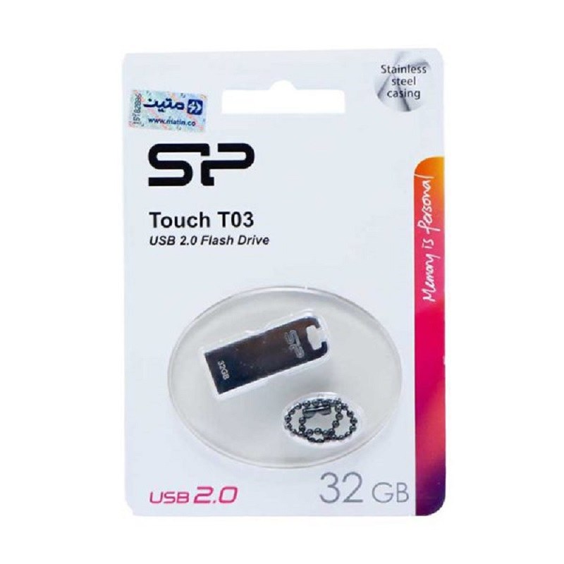 فلش مموری سیلیکون پاور مدل Touch T03 ظرفیت 32گیگابایت