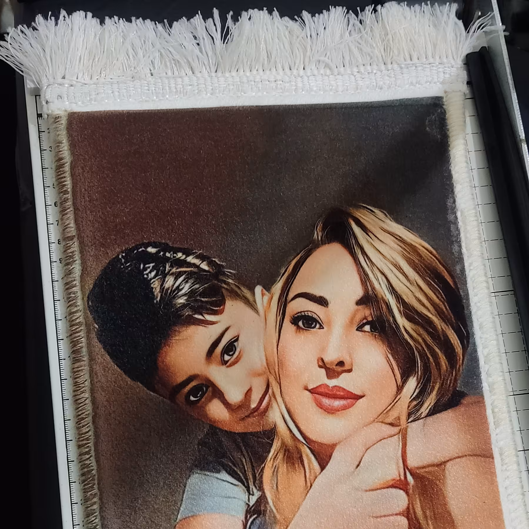 فرش ماشینی به  دلخواه شما 