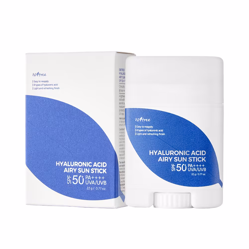 ضد آفتاب استیکی هیالورونیک اسید ایزنتری Isntree Hyaluronic Acid Airy Sun Stick SPF 50