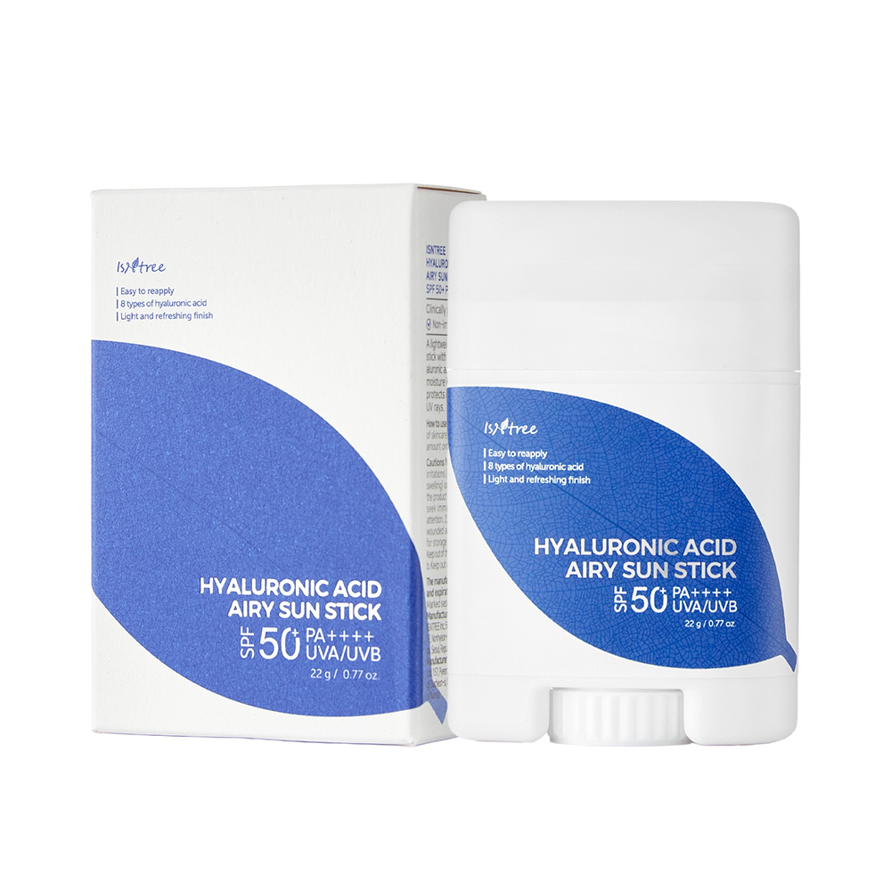 ضد آفتاب استیکی هیالورونیک اسید ایزنتری Isntree Hyaluronic Acid Airy Sun Stick SPF 50