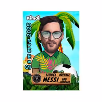 اسباب بازی شانسی کیمدی مدل سامر مسی 2025