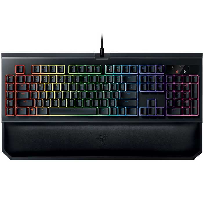 کیبورد مکانیکی و مخصوص بازی ریزر مدل بلک ویدو کروما ورژن 2