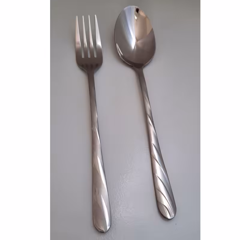 قاشق چنگال یونیک طرح پرچمی