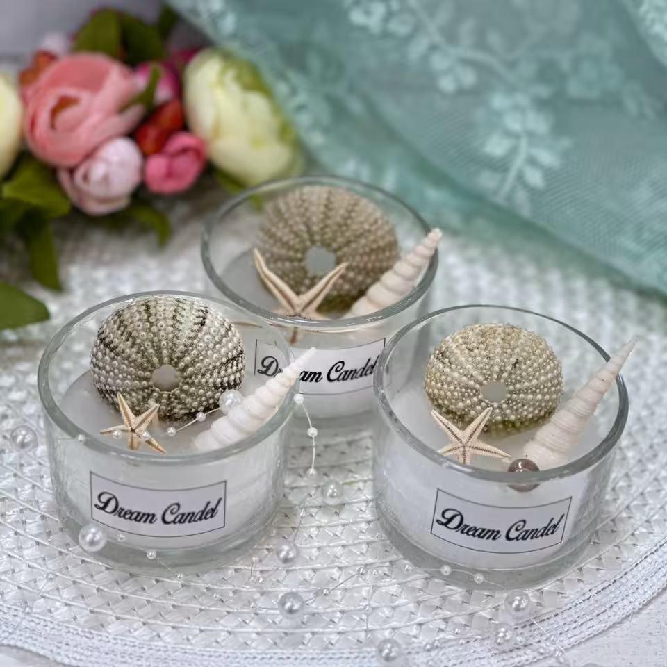 شمع لیوانی دریایی معطر