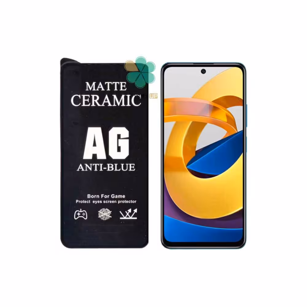 گلس سرامیک مات گوشی شیائومی Xiaomi Poco M4 Pro 5G مدل Antiblue