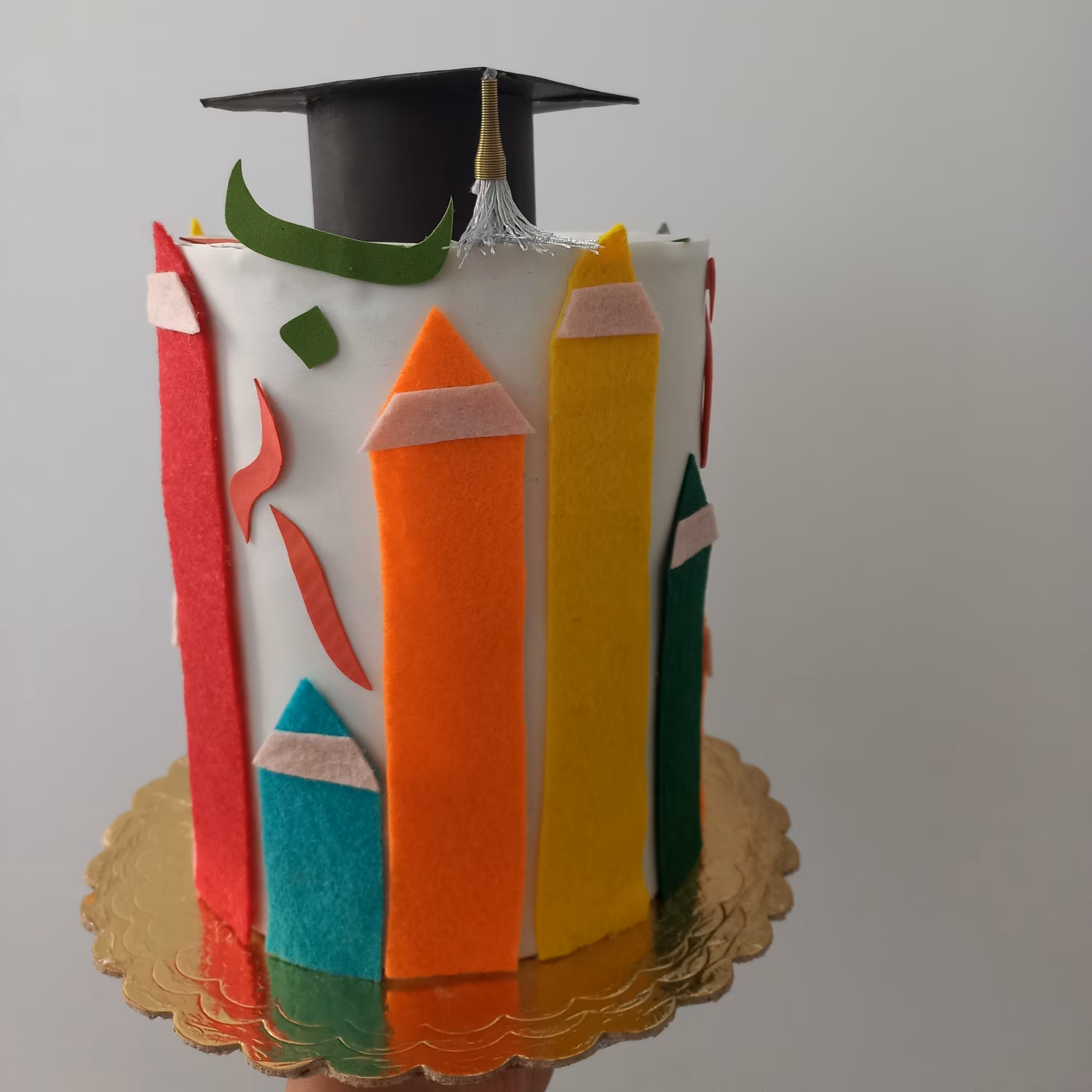 ماکت کیک جشن الفبا جنس فوم و نمد برای کلاس اولی ها