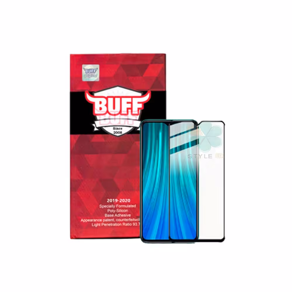 محافظ صفحه گلس گوشی شیائومی Redmi Note 8 Pro مدل Buff 5D