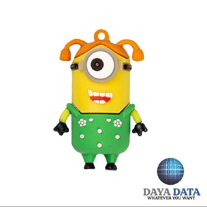 فلش مموری فانتزی دایا دیتا مینیون ملورین مدلPC1005-3 ظرفیت32GB-USB2 رنگ سبز