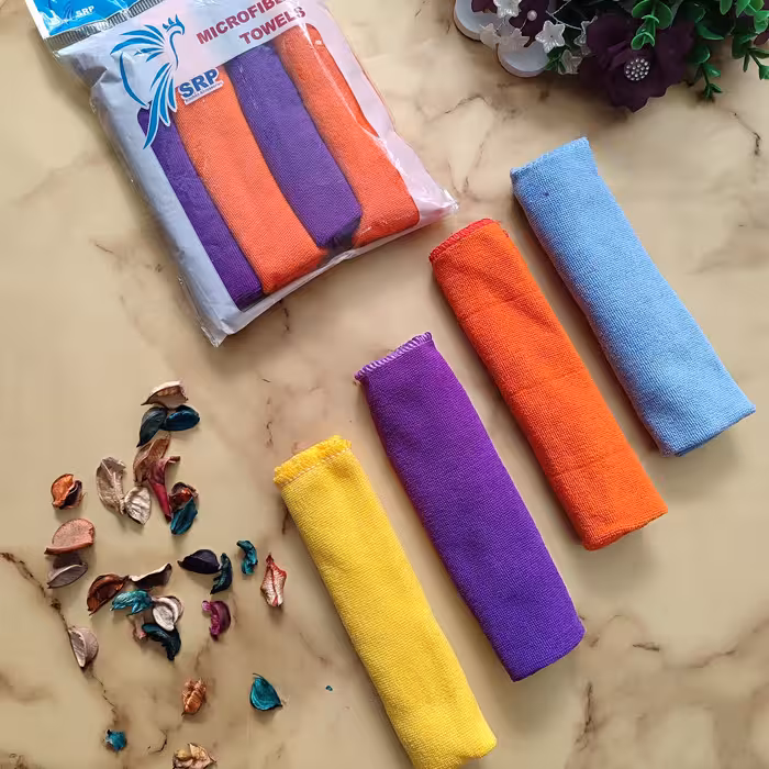 دستمال حوله ای نانو  SRP  دربسته های 4تایی