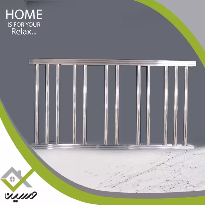 حوله خشک کن رومینا فولادی آبکاری کروم 100 سانتی (هزینه ارسال پس کرایه است)