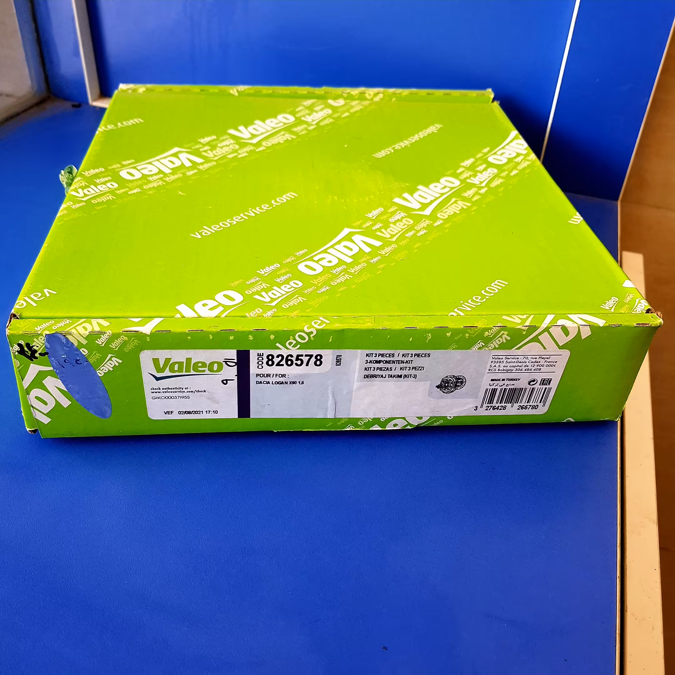 دیسک وصفحه کلاچ ال90 والئو سبز ساخت ترکیه