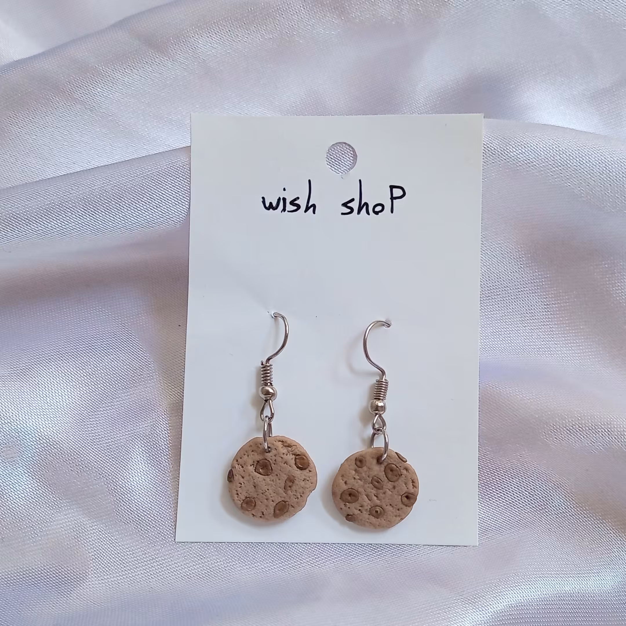 گوشواره کوکی(گوشواره دستساز. گوشواره خمیری) 