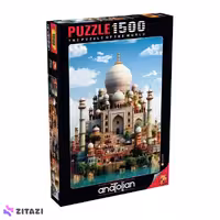 پازل 1500 تکه آناتولین مدل Taj Mahal کد 4579
