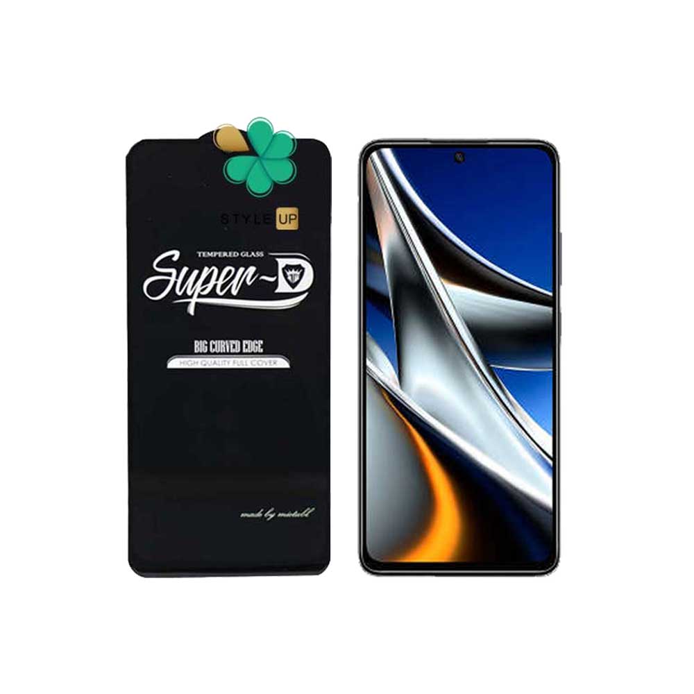 گلس گوشی شیائومی Xiaomi Poco X4 Pro 5G تمام صفحه Super D