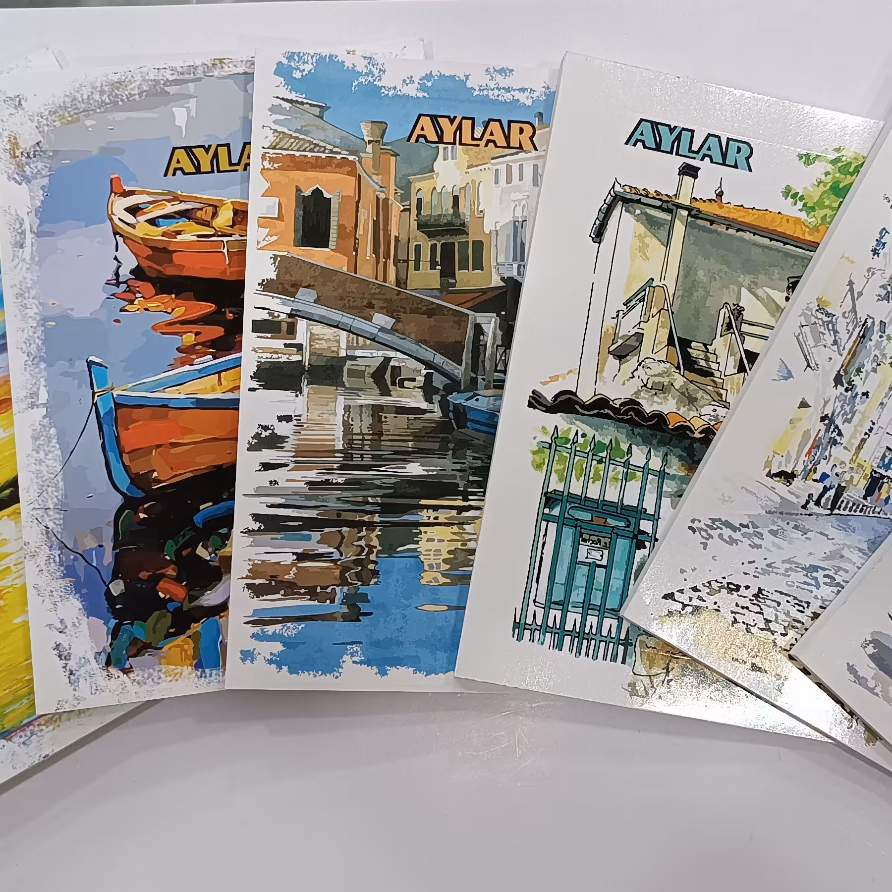 دفتر 80 برگ ته چسب کلاسیک (آیلار)  