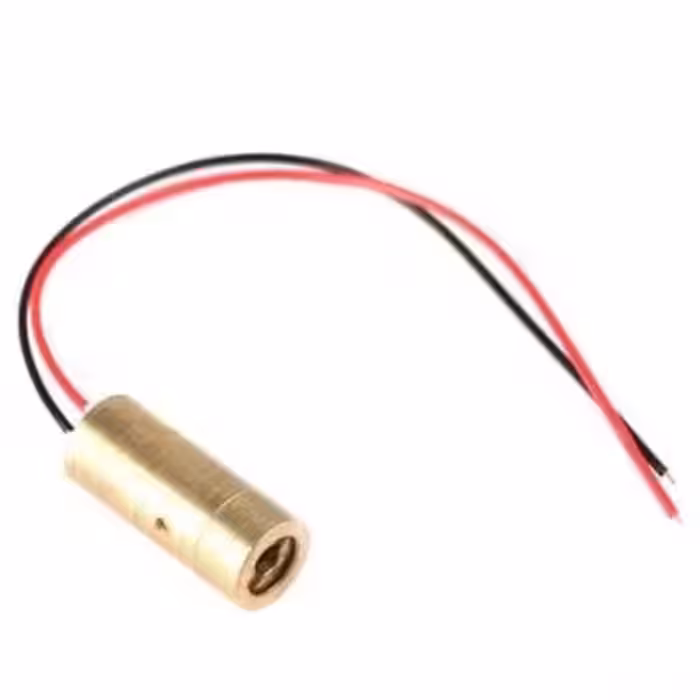 مجموعه 4 عددی لیزر قرمز 9mm 5mW با لنز ثابت