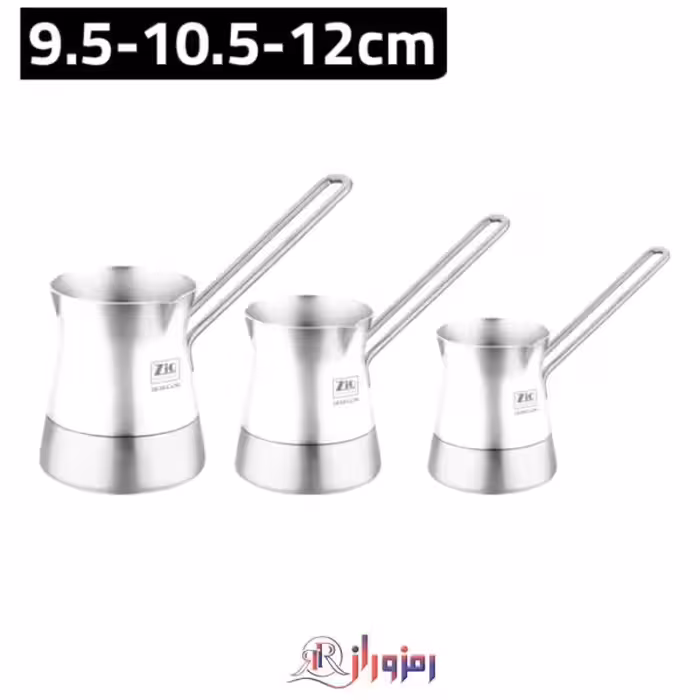 ست شیرجوش استیل زیو مدل ZCP-1158