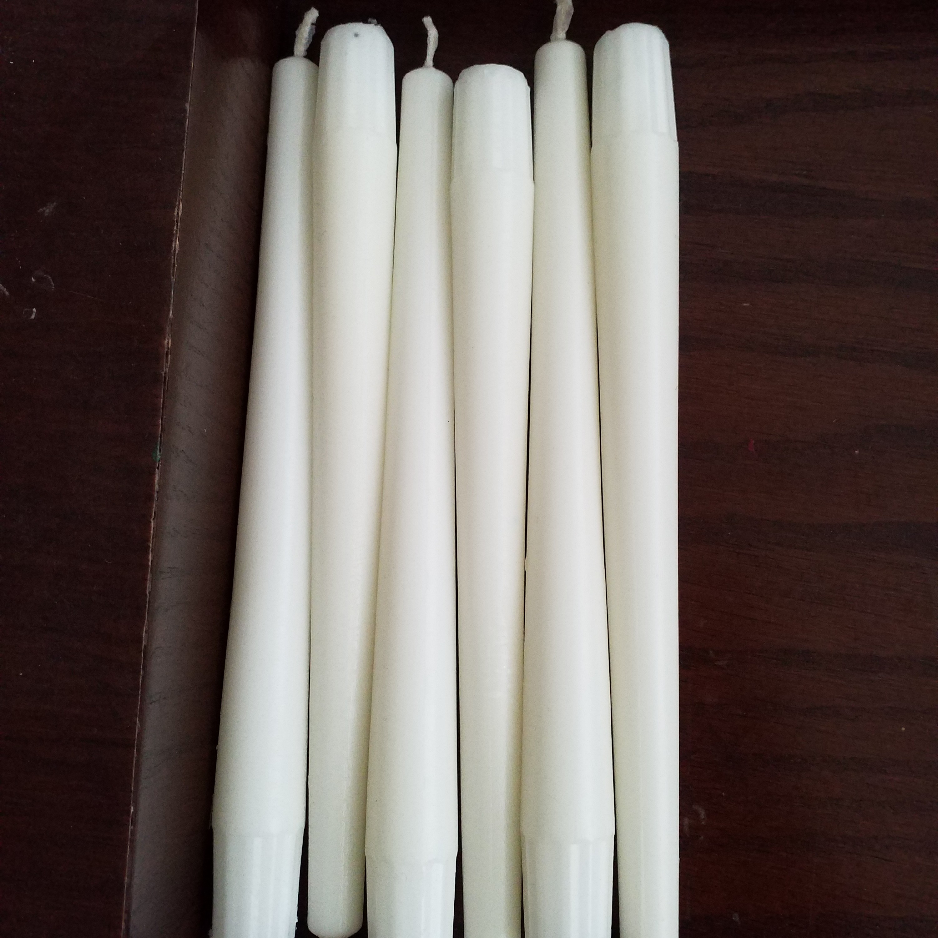 شمع قلمی سفید20سانت