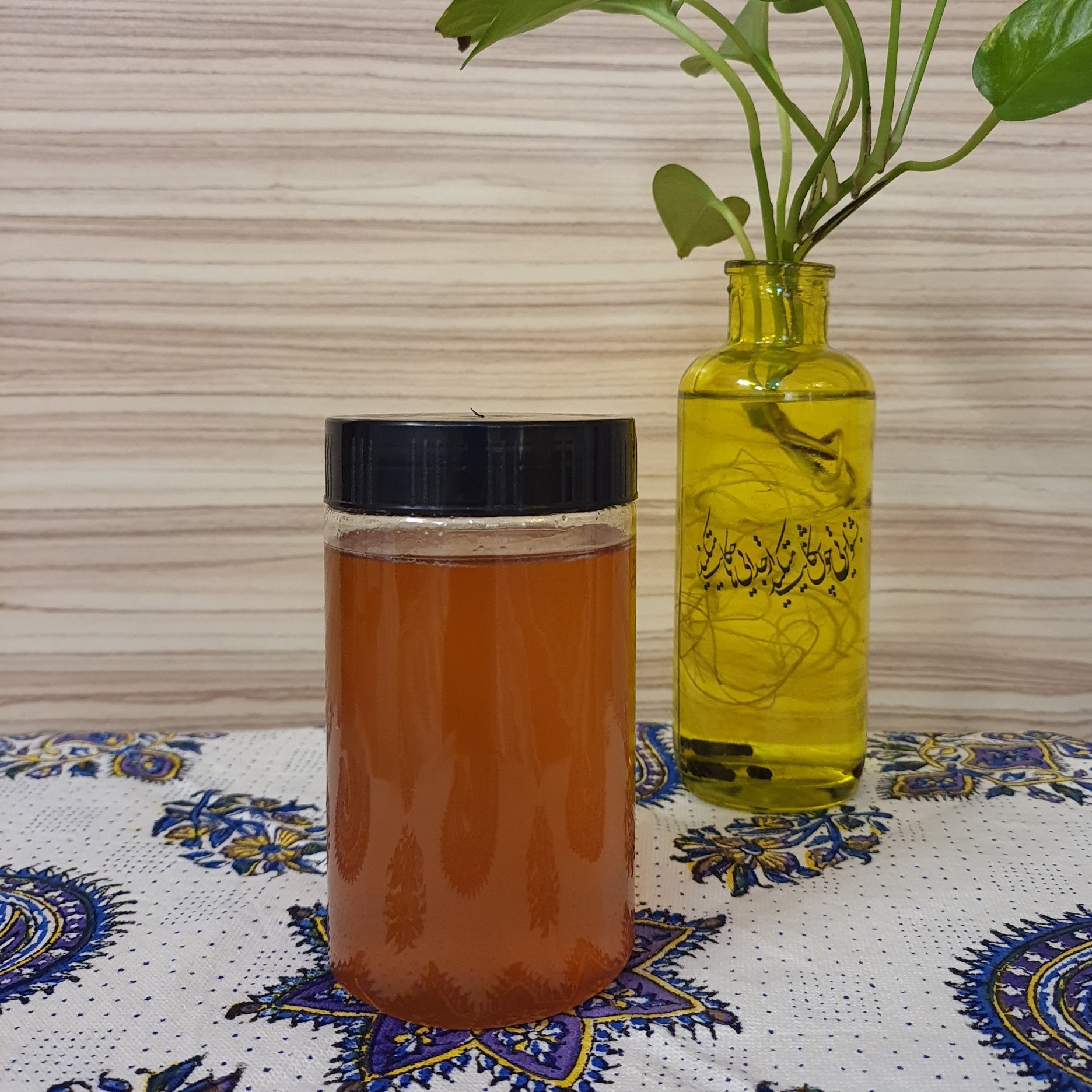 عسل دیابتی 600 گرمی کاملاً خالص و طبیعی با برگه آزمایش