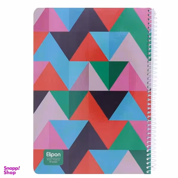 دفتر مشق 80 برگ الیپون مدل 2342134 کد 155163