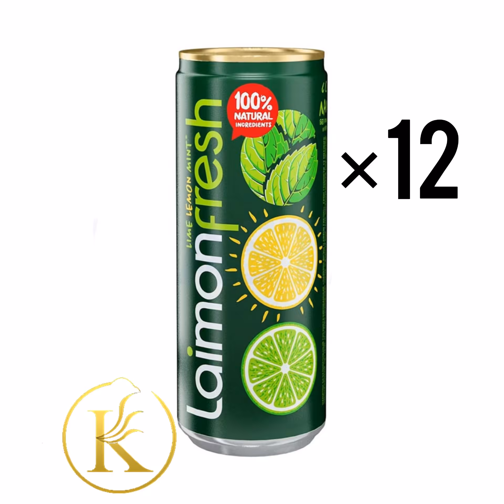 نوشیدنی آبمیوه موهیتو لایمون فرش (330 میل) بسته ی 12 عددی laimon fresh