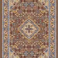 فرش پاتریس  فرش گلیم عشایری400شانه طرح سروناز گردوئی قالیچه 4متری